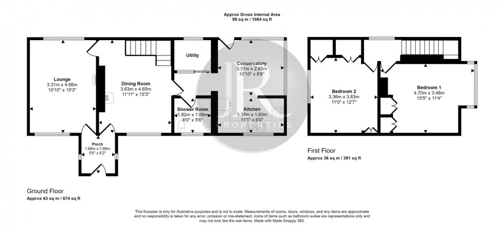 Floorplan for Penkridge Bank Road, Slitting Mill