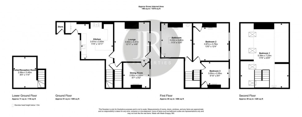 Floorplan for Albion Street, Rugeley