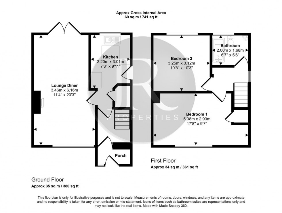 Floorplan for Sycamore Crescent, Brereton